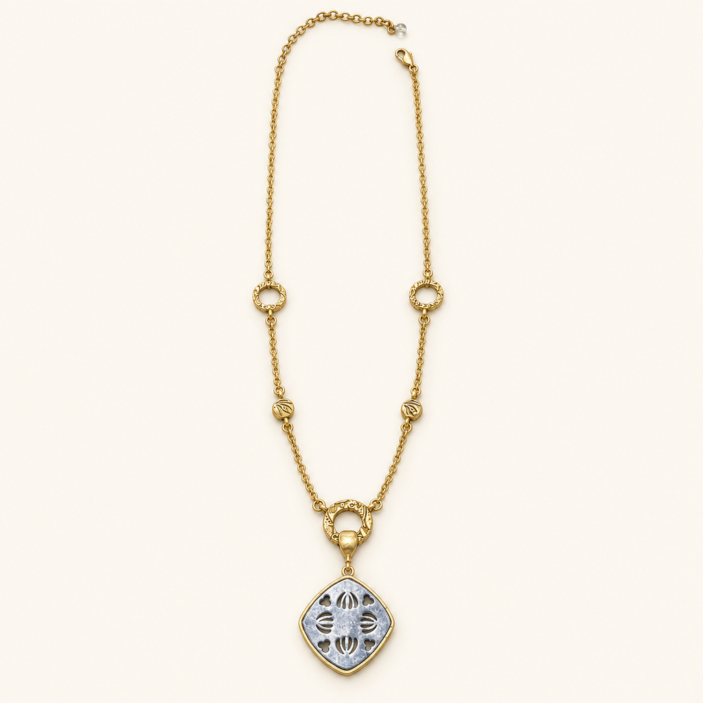 Aurelia Filigree Pendant Necklace