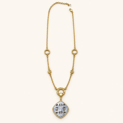Aurelia Filigree Pendant Necklace