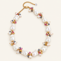 Baroque Garden Pearl-Style Necklace